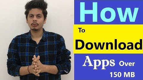 How to Download Apps Over 150 MB - In iPhone Without Wifi
