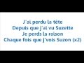 Dany brillant   suzette   paroles