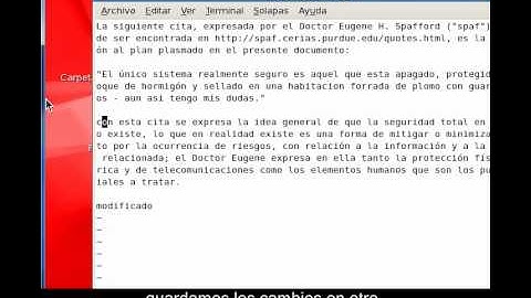 tutorial del editor VI GNU/linux