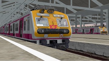 Mumbai Local Train || Harbour Western Rail Network || CSMT-Goregaon || IR-MSTS || Open Rails ||