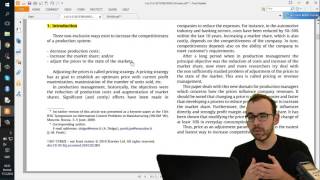 2.3 Let's Write: First Lines and Literature Review Of Research Thesis(Do you like this video? Check out my latest course and get 20% off unlimited learning on Curious!, 2016-03-17T18:12:47.000Z)