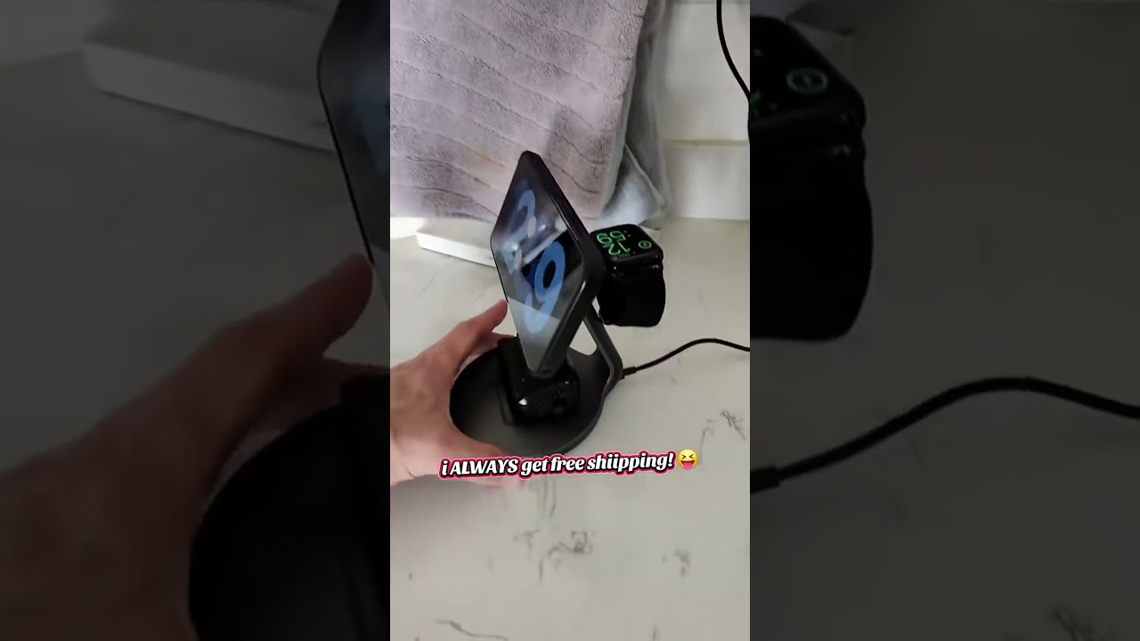 Get Free Shipping on 3-in-1 Wireless Charger #freeshipping