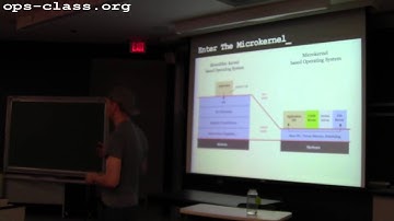 16 Apr 2012: Micro, Exo and Multikernels