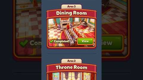 Royal Match. Area 3. Dining Room. #games #gameplay #royalmatch