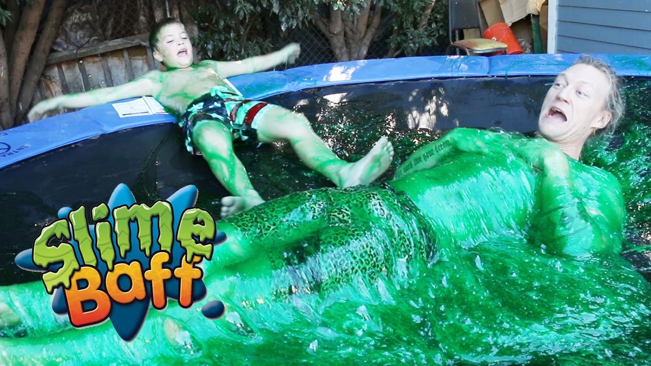 Slime Trampoline! with Rocco Piazza