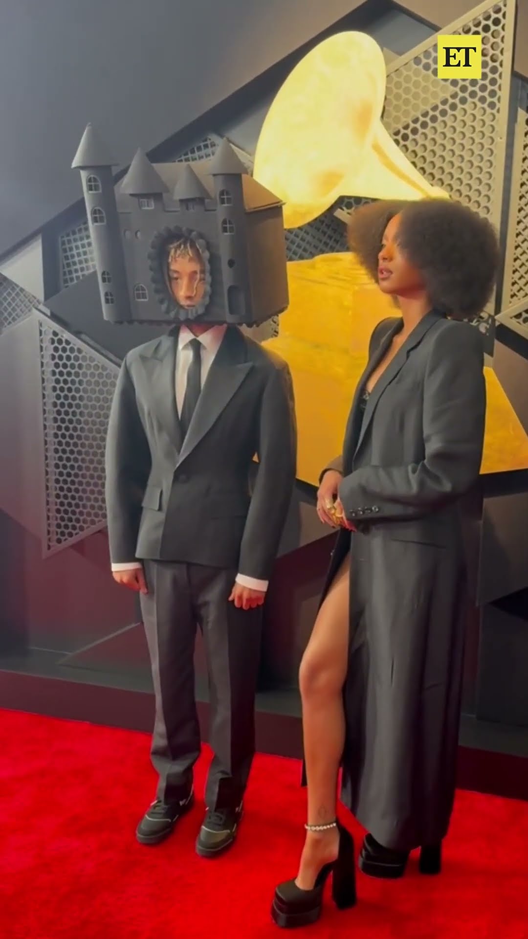 Jaden and Willow Smith are in the house! #GRAMMYs