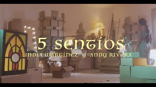 5 Sentidos - India Martínez & Andy Rivera #letra