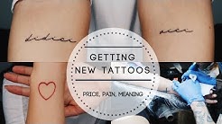 Getting A New Tattoo | Price, Pain, Meaning