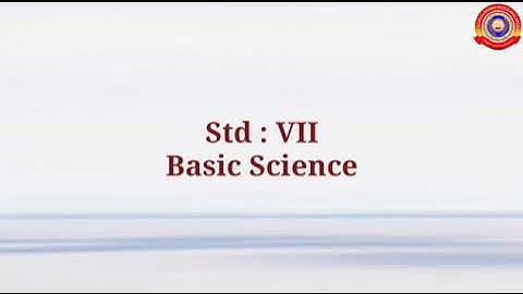 Standard 7 Basic Science Chapter 6 Part 1  For A Pollution Free Nature.