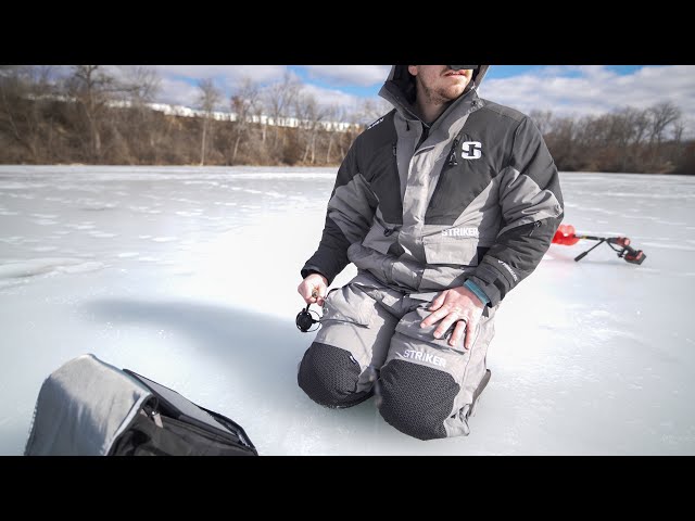 BEST Ice Fishing SUIT - Striker Ice APEX First Impressions 2024! 