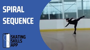 Skating Skills App: Intermediate Spiral Sequence