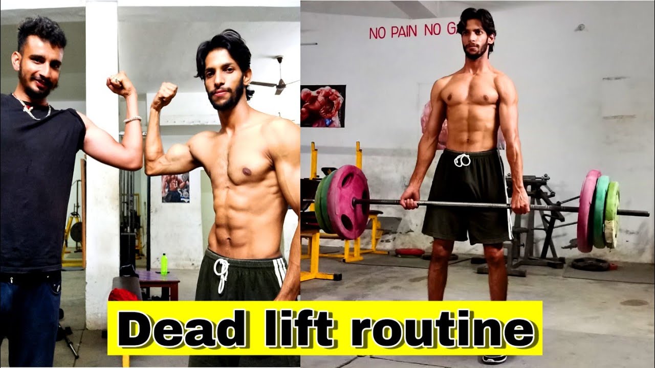 Dead Routine Dead lift routine with my friends - YouTube