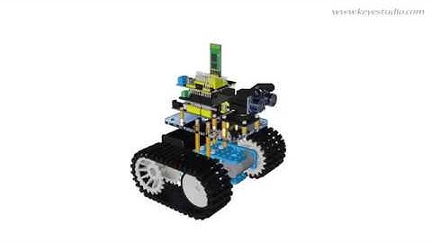 KS0071 KEYESTUDIO Mini Tank Robot （Installation New ）