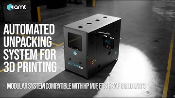 PostPro UP: Automated Unpacking for Polymer 3D Printing