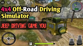 4x4 Off-Road Driving #1 Simulator - Mountain Climb 3D is the newest jeep driving game screenshot 4