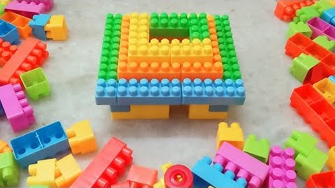 Satisfying DIY HOUSE /ASMR/Building Blocks/ block game /Lego blocks #asmr#asmrsounds#buildingblocks