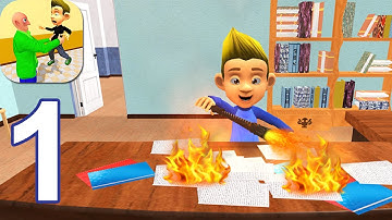 Crazy Baldi Math Teacher:School Education Learning - Gameplay Walkthrough Part 1 (Android,iOS)