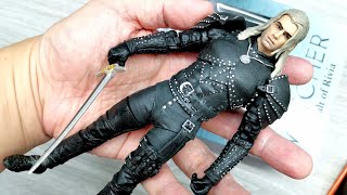 Mcfarlane Toys Geralt of Rivia. The Witcher. Season 2. Netflix. Unboxing and review.