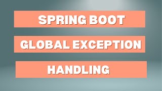 Spring Boot Global Exception Handling News
