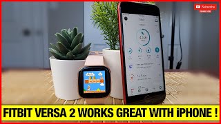 Fitbit Sense, Versa 3 & 2 Works With iPhone!