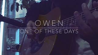 【1min guitar loop cover】Owen - one of these days intro