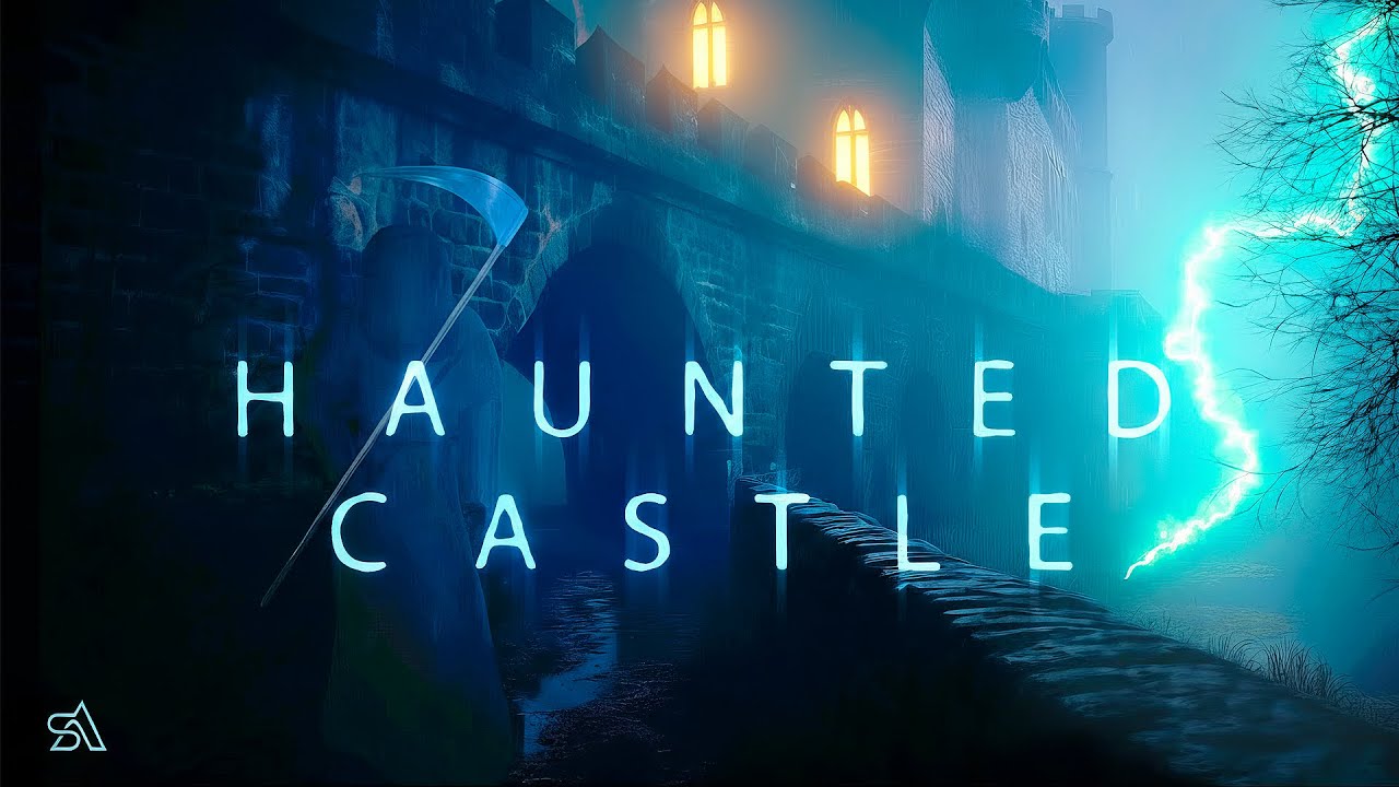 Haunted Castle | Halloween Ambience Soundscape | Rain & Thunder