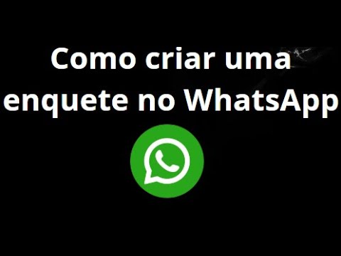 Como criar uma enquete no WhatsApp — Guia completo - YouTube
