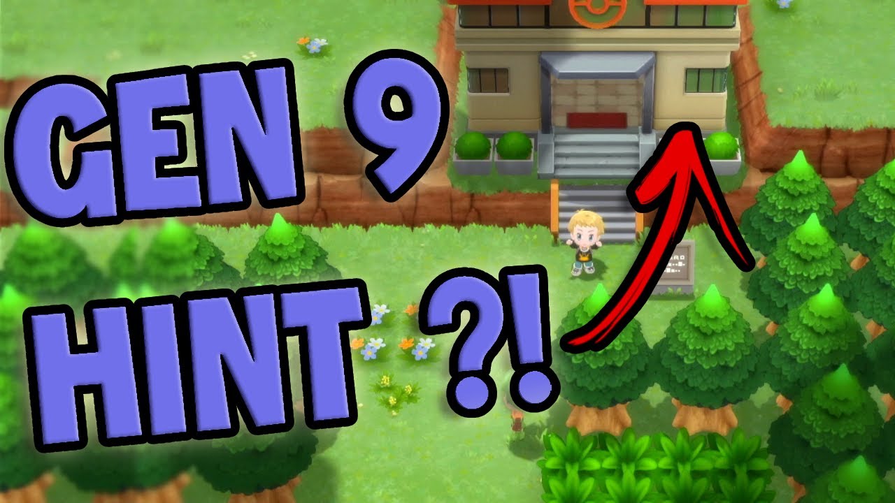 GEN9 HINT in Pokémon Brilliant Diamond & Pokémon Shining Pearl? RAMANAS PARK SPECULATION!