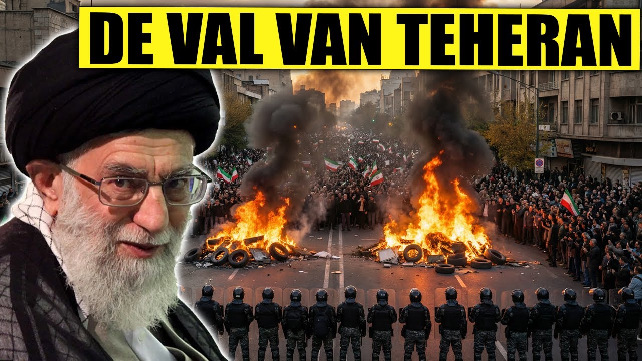 Iran verkeert in absolute terreur nu het hoofdkwartier van de Revolutionaire Garde belegerd wordt