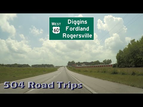 Road Trip #561 - US-60 West, Missouri - Diggins/Fordland/Rogersville