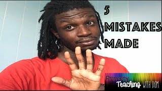 5 Mistakes PGCE/ Teacher Trainee's Make!!!