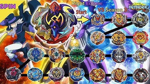 베이블레이드 버스트 초제트 【라이트 이클립스 VS 올시즌3】 마라톤 【Right Eclipse VS ALL Season 3】 Beyblade Burst Cho-Z marathon