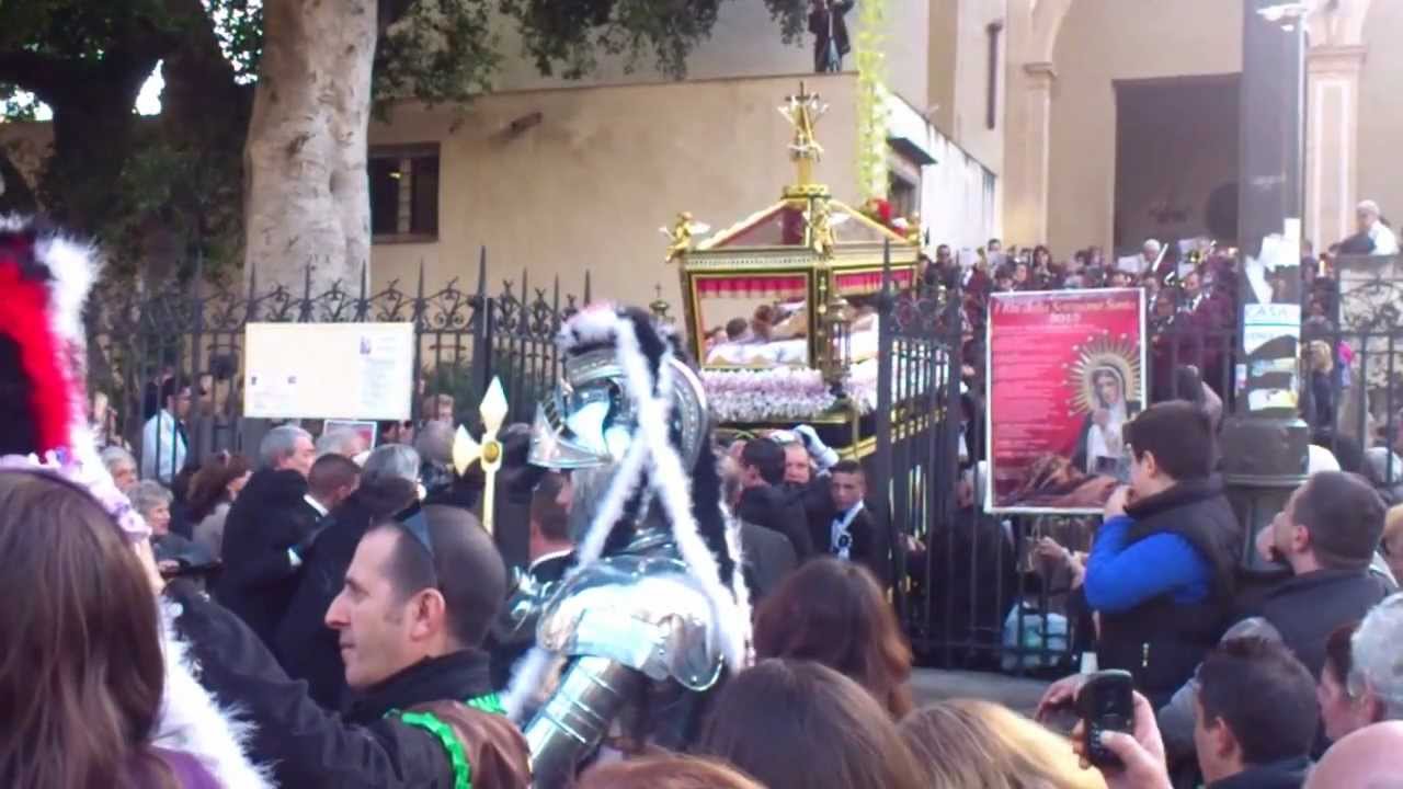 processione del venerdi santo 2013 s.maria del monserrato (delle croci)
