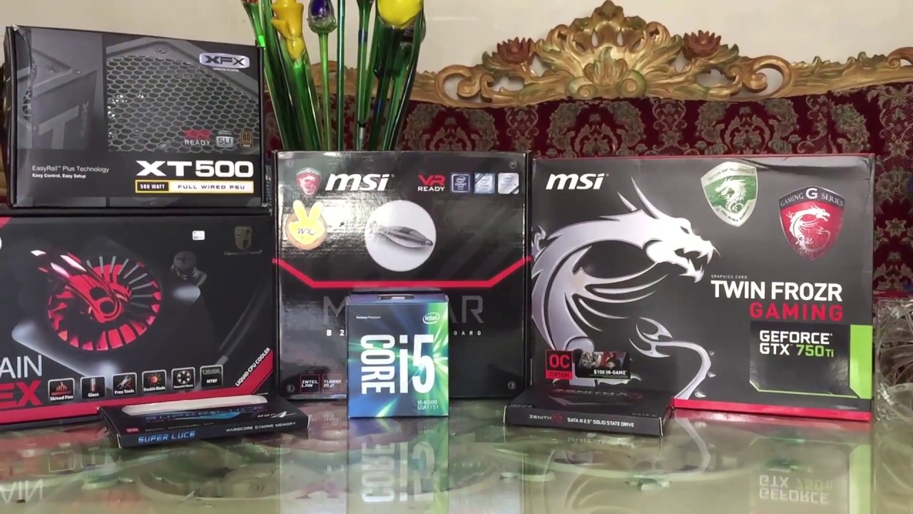 Merakit CPU i5 6500 MSI B250M MORTAR