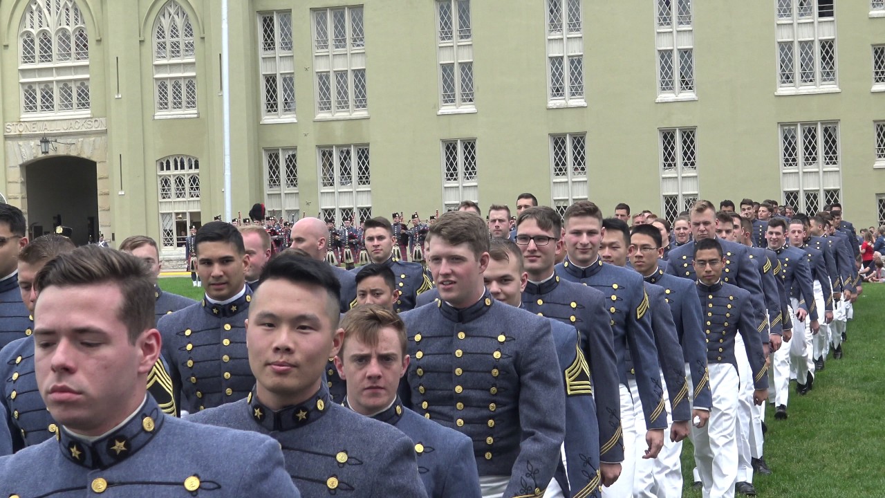 VMI Graduation Parade Class of 2017 - YouTube