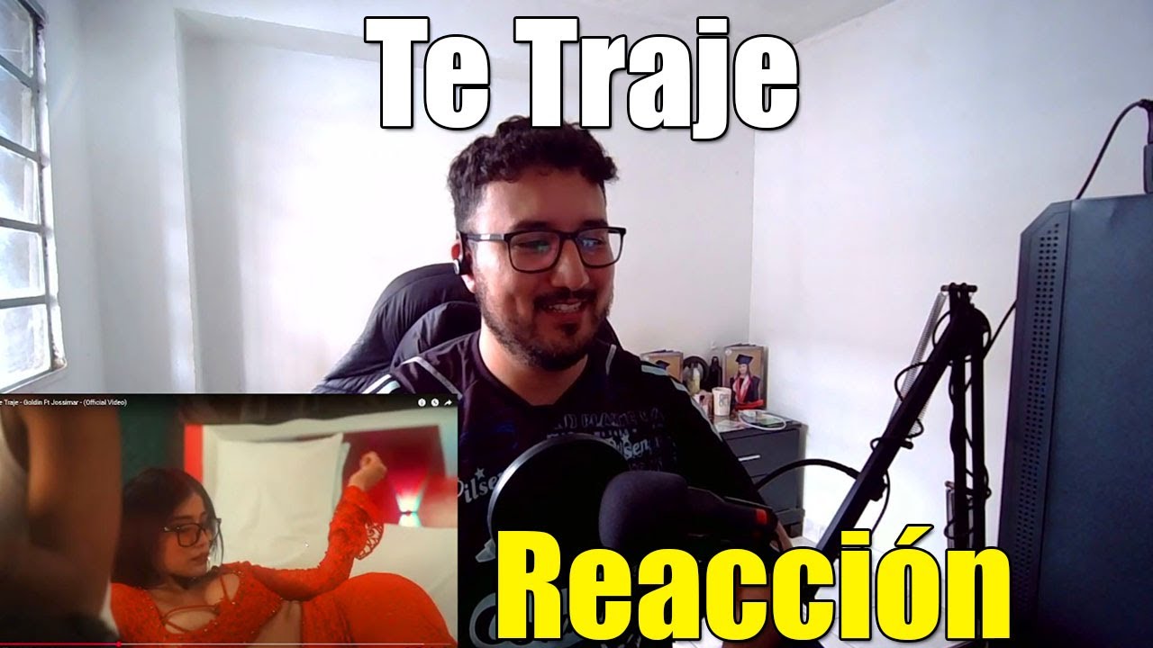 Kabsy Reaccionando a Goldin Ft, Jossimar - Te Traje (Video Oficial)
