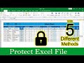 How to Protect Excel file? | Protect Sheet |