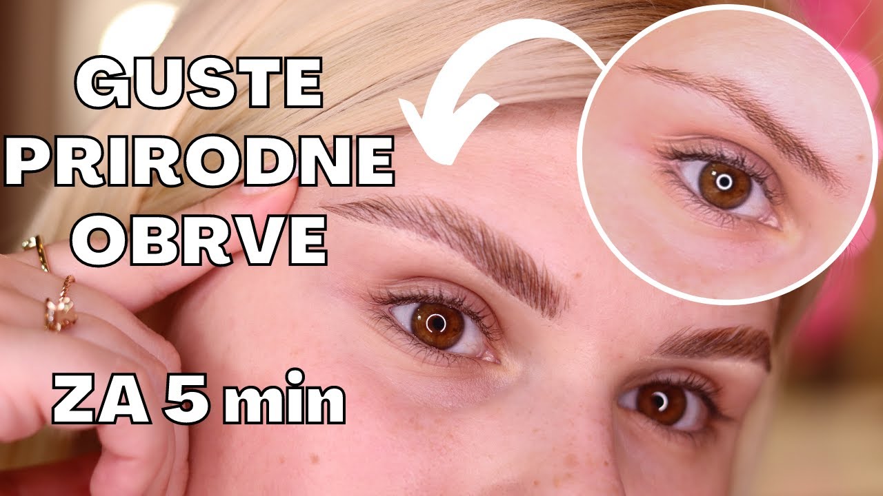 KAKO NAPRAVITI ZAČEŠLJANE OBRVE | Sapun obrve? | Brow lift kod kuće | #Aries