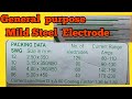 Welding Electrode /Welding Current