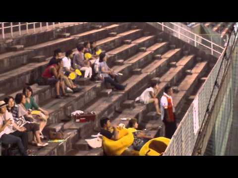 11.08.30　紀三井寺　ソウルへチ　－　紀州レンジャーズ　の様子