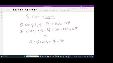 WACC| practical Class| preproots - ACCA & CFA Learning Hub