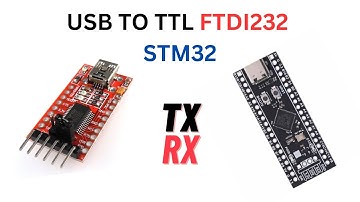 How to use USB To TTL Tutorial with STM32 || USB To Serial.