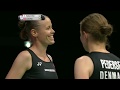 TOTAL BWF World Championships 2017 | Badminton SF M7-WD | Fuk/Hir vs Juhl/Ped