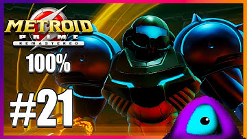 Metroid Prime Remastered Plasma Beam 100% Walkthrough Part 21