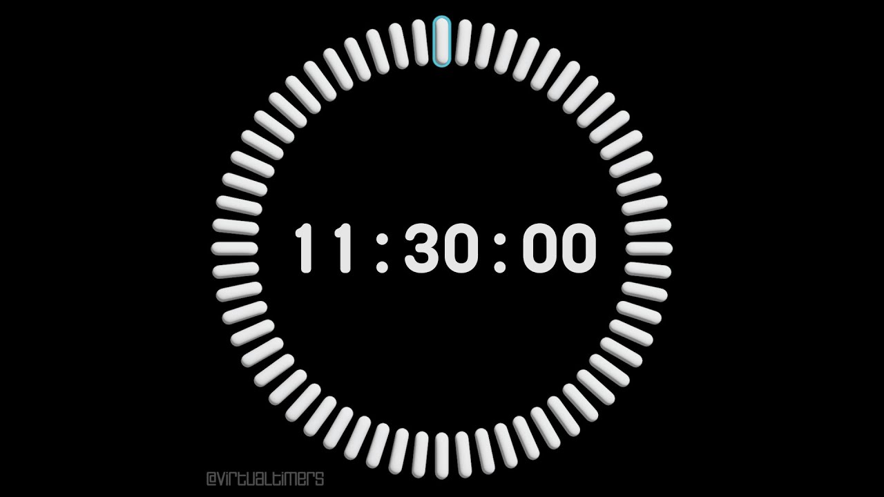 SILENT 11 Hours And 30 Minutes Count Up Time Tracker Stopwatch silent-11-hours-and-30-minutes-count-up-time-tracker-stopwatch