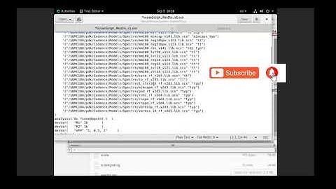 Cadence | Ocean script | Simulation automation | Create a simple Ocean script.