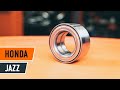 How to change front wheel bearing HONDA JAZZ 1 TUTORIAL AUTODOC