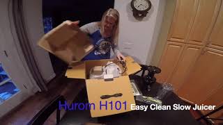 Hurom H101 Easy Clean Unboxing