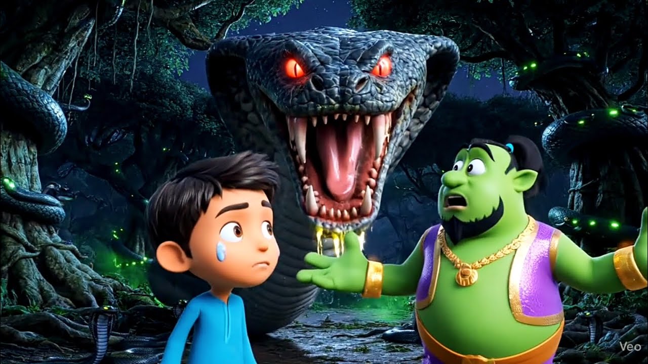 🌙 Deeno, the Genie & the Owl’s Riddle | Magical Adventure 🦉☀️