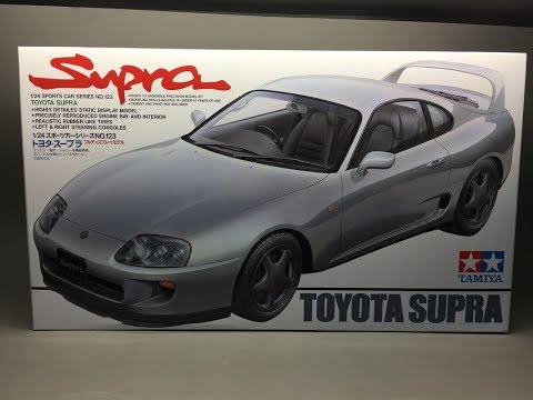 Tamiya: Toyota Supra Unboxing